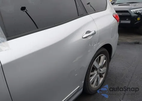 2015 Nissan Pathfinder Platinum from USA, damaged, VIN 5N1AR2MN7FC659191